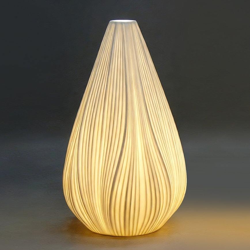 ONLI - Stolní lampa NUVIA 1xE14/6W/230V 32 cm bílá