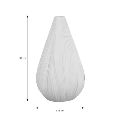 ONLI - Stolní lampa NUVIA 1xE14/6W/230V 32 cm bílá