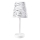 ONLI - Stolní lampa RICKY 1xE14/10W/230V 38 cm bílá