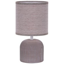 ONLI - Stolní lampa SHELLY 1xE27/22W/230V hnědá 28 cm