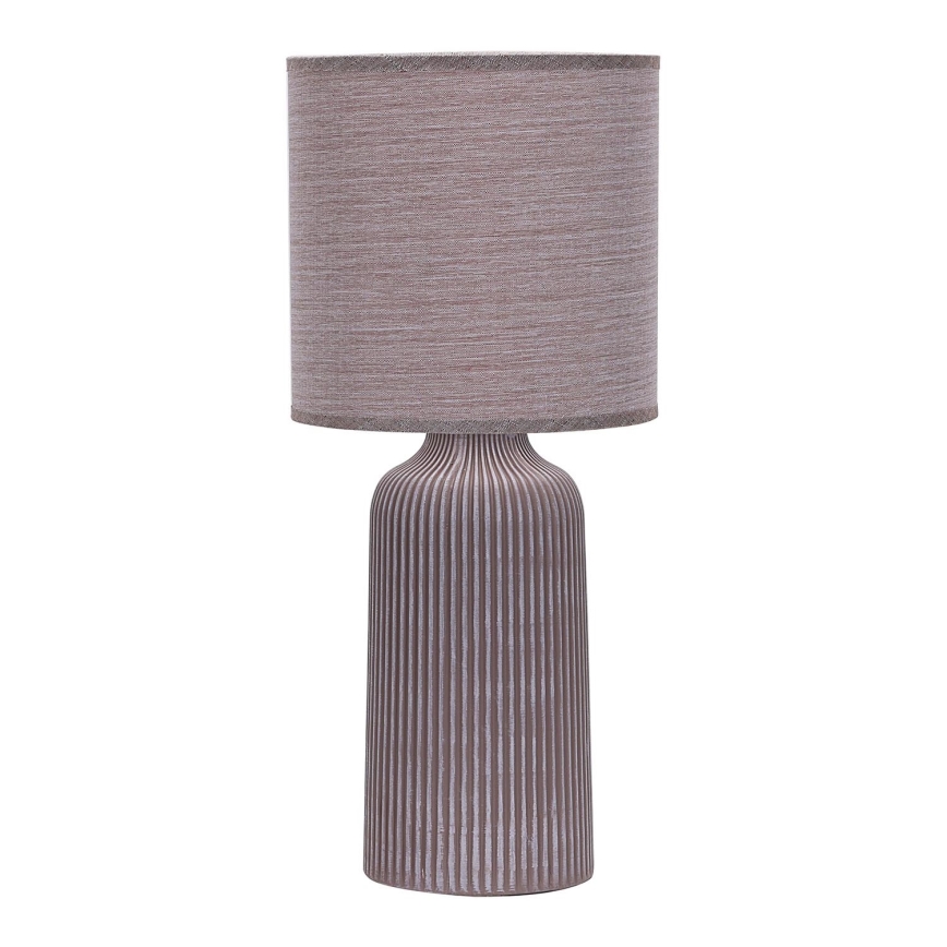 ONLI - Stolní lampa SHELLY 1xE27/22W/230V hnědá 45 cm