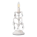 ONLI - Stolní lampa TERESA 1xE14/6W/230V bílá