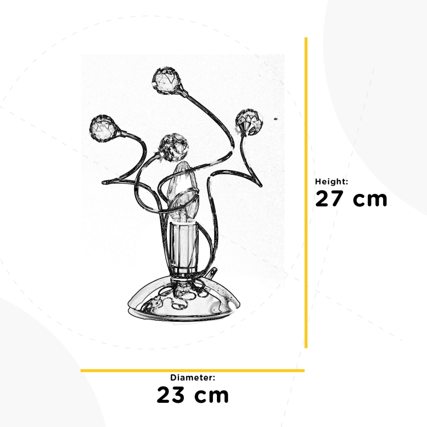 ONLI - Stolní lampa TRILLY 1xE14/6W/230V