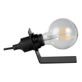ONLI - Stolní lampa WIRE 1xE27/15W/230V černá