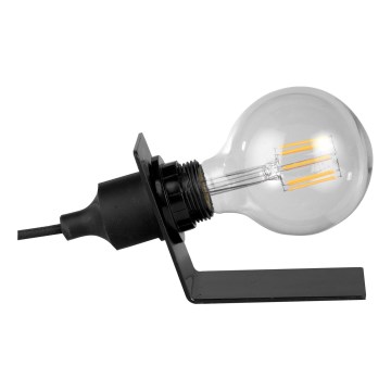 ONLI - Stolní lampa WIRE 1xE27/15W/230V černá