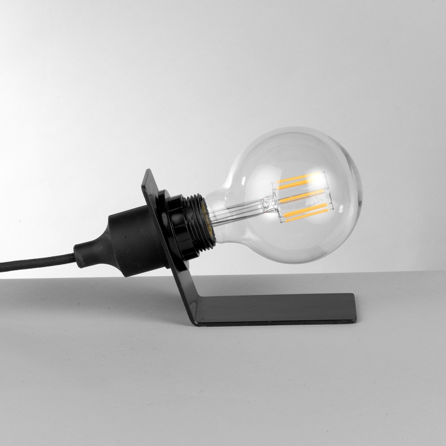 ONLI - Stolní lampa WIRE 1xE27/15W/230V černá