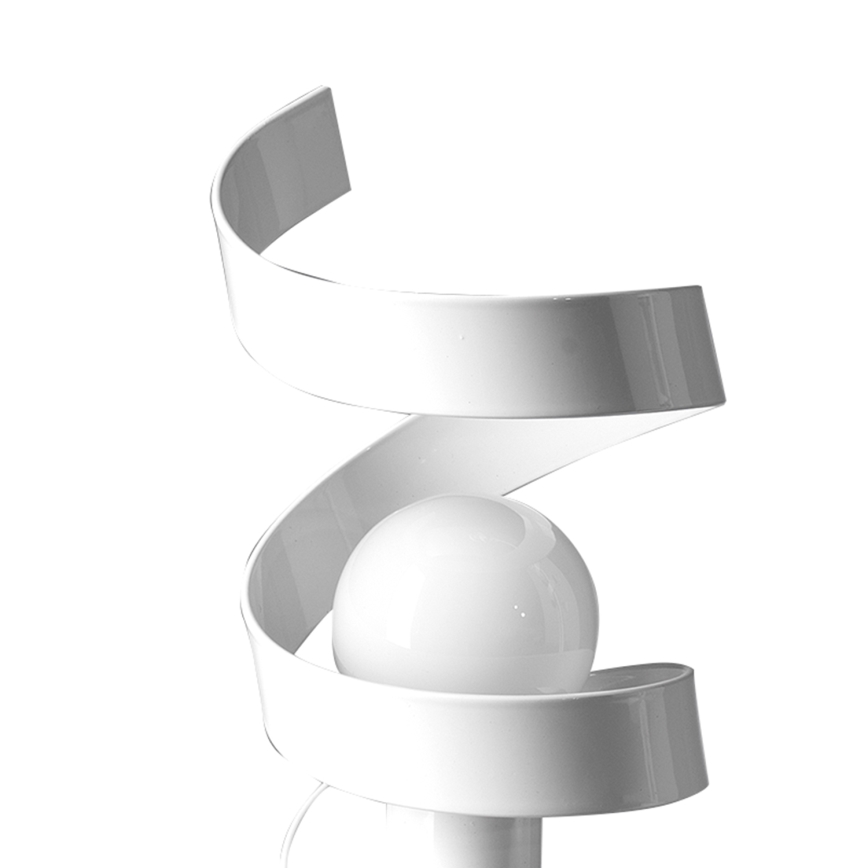 ONLI - Stolní lampa ZOE 1xE14/6W/230V 22 cm bílá