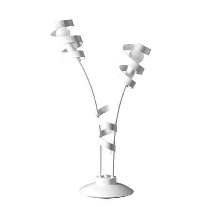 ONLI - Stolní lampa ZOE 2xE14/6W/230V 65 cm bílá