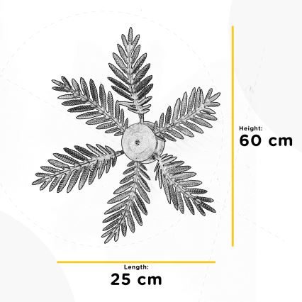 ONLI - Stropní svítidlo FELCE 3xE14/6W/230V bronzová