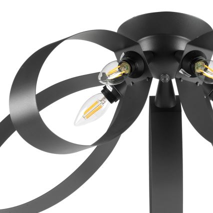 ONLI - Stropní svítidlo SERENA 5xE14/6W/230V černá