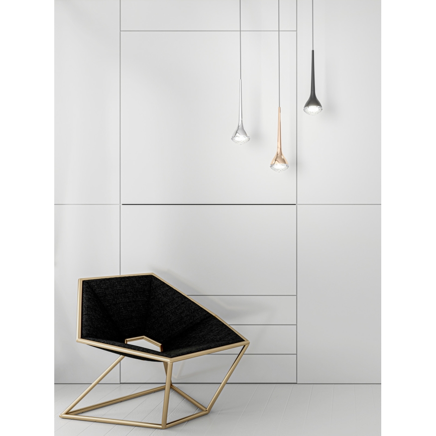 Open Design OR80315 - LED Lustr na lanku CRIMA LED/7W/230V rose gold