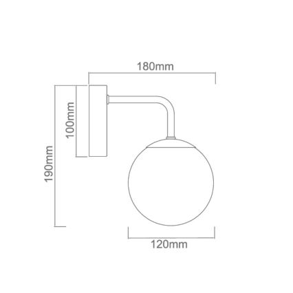 Open Design OR81381 - Koupelnové nástěnná lampa BAO 1xG9/8W/230V IP44 lesklý chrom
