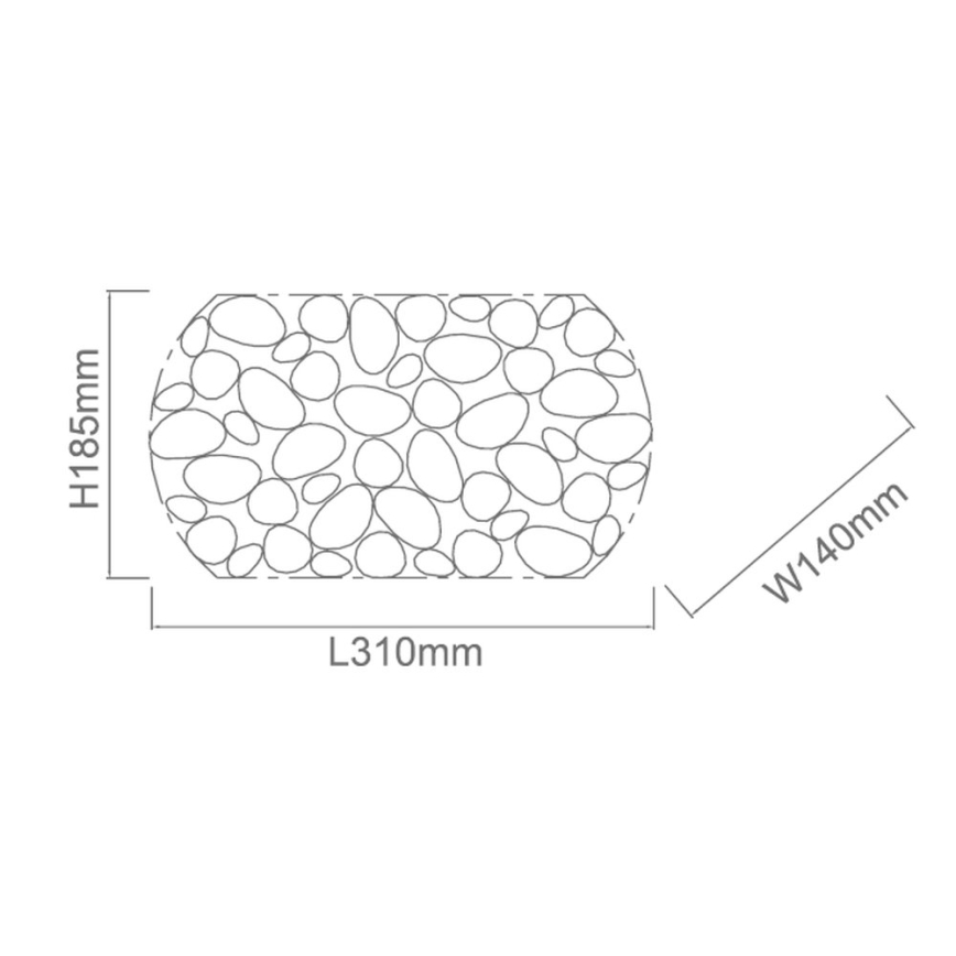 Open Design OR81466 - Nástěnné svítidlo CARERA 1xG9/7W/230V bílá