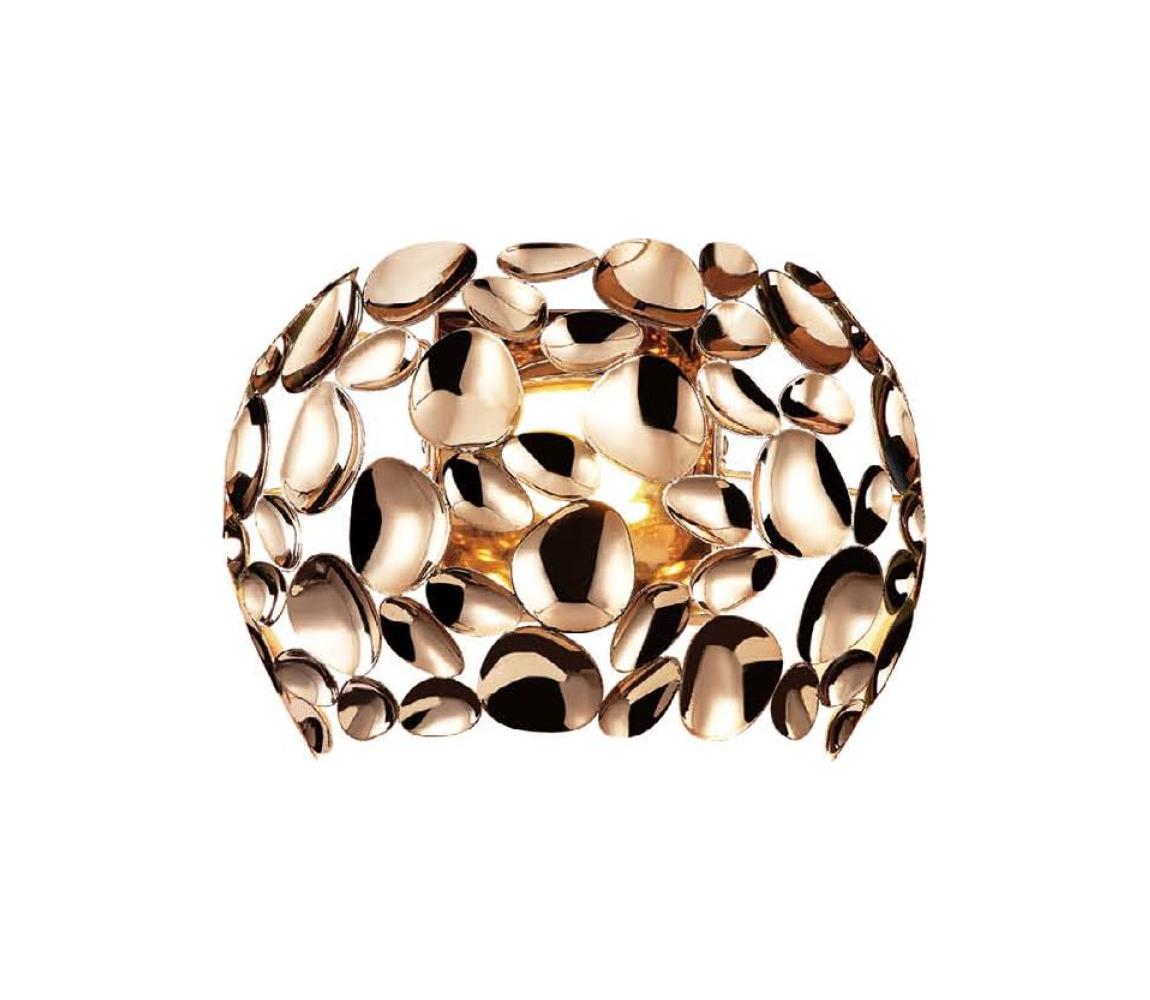 Open Design OR81480 - Nástěnné svítidlo CARERA 1xG9/7W/230V rose gold OR81480 Měděná