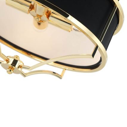 Open Design OR84153 - Lustr na tyči STESSO 4xE27/15W/230V pr. 42 cm zlatá/černá