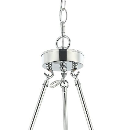 Open Design OR84375 - Lustr na řetězu VERNO 6xE14/12W/230V lesklý chrom