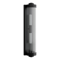 Open Design OR84498 - Koupelnová nástěnná lampa FUMI 2xG9/8W/230V IP44 černá