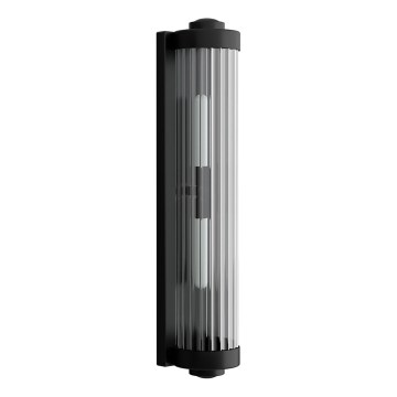 Open Design OR84498 - Koupelnová nástěnná lampa FUMI 2xG9/8W/230V IP44 černá