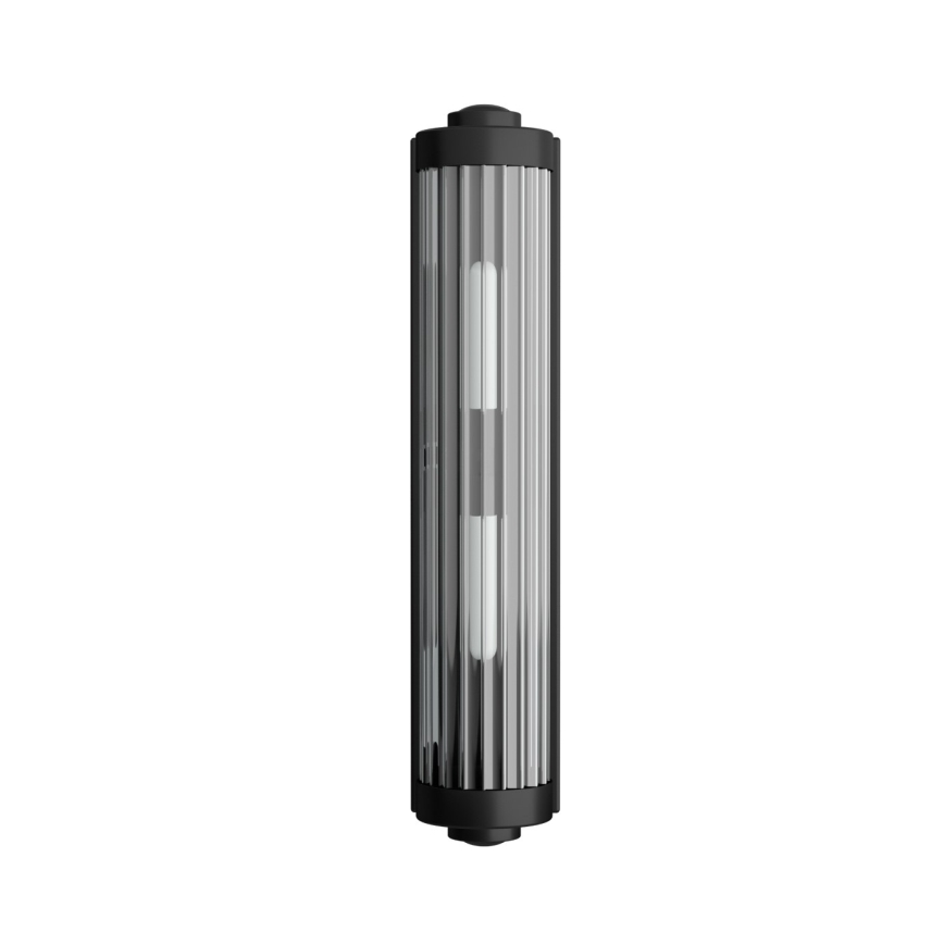 Open Design OR84498 - Koupelnová nástěnná lampa FUMI 2xG9/8W/230V IP44 černá