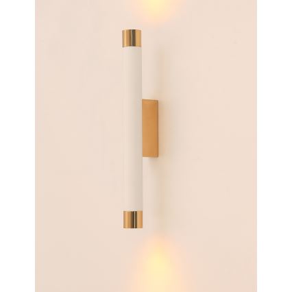 Open Design OR84559 - Nástěnné svítidlo Q 2xG9/3,5W/230V bílá/zlatá