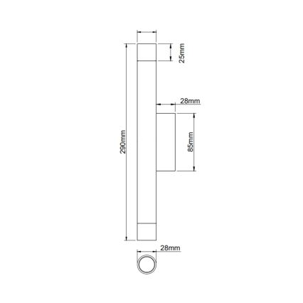 Open Design OR84559 - Nástěnné svítidlo Q 2xG9/3,5W/230V bílá/zlatá