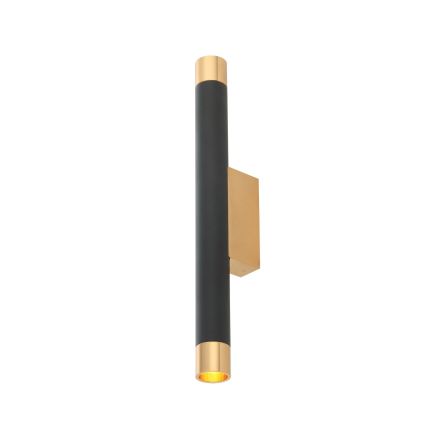 Open Design OR84573 - Nástěnné svítidlo Q 2xG9/3,5W/230V černá/zlatá