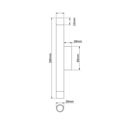 Open Design OR84573 - Nástěnné svítidlo Q 2xG9/3,5W/230V černá/zlatá