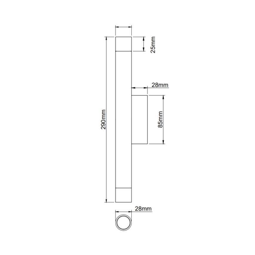 Open Design OR84573 - Nástěnné svítidlo Q 2xG9/3,5W/230V černá/zlatá