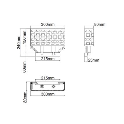 Open Design OR84597 - Nástěnné svítidlo VERNO 2xE14/12W/230V lesklý chrom