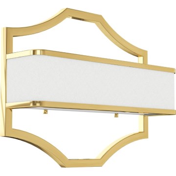 Open Design OR84832 - Nástěnné svítidlo GERDO 2xE14/12W/230V zlatá/bílá