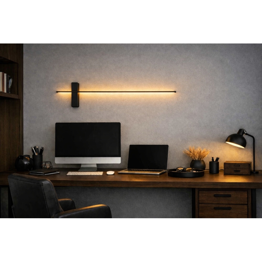 Open Design OR85068 - LED Nástěnné svítidlo BENE LED/7W/230V 62 cm černá