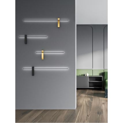 Open Design OR85068 - LED Nástěnné svítidlo BENE LED/7W/230V 62 cm černá