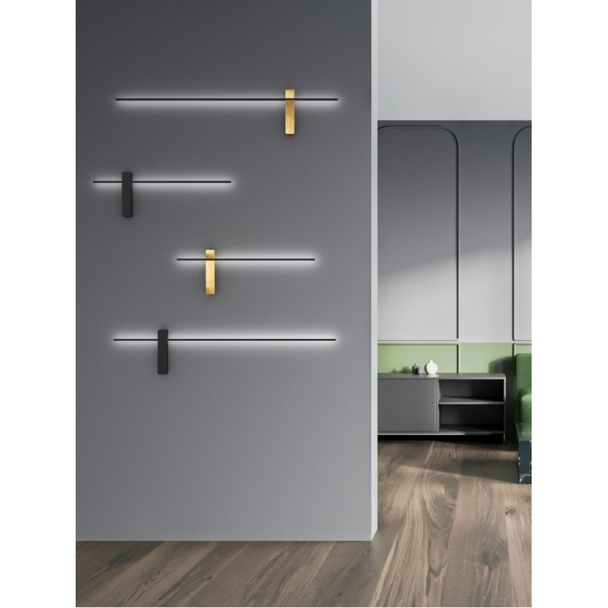 Open Design OR85068 - LED Nástěnné svítidlo BENE LED/7W/230V 62 cm černá