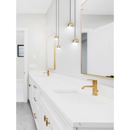 Open Design OR85099 - LED Lustr na lanku BOLICINA LED/5W/230V zlatá