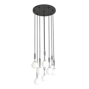 Open Design OR85327 - Lustr na lanku ERO 8xG9/8W/230V lesklý chrom