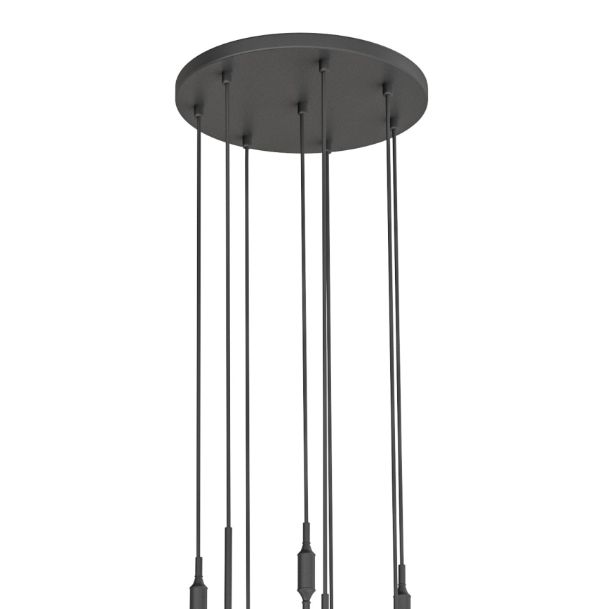 Open Design OR85341 - Lustr na lanku ERO 8xG9/8W/230V černá