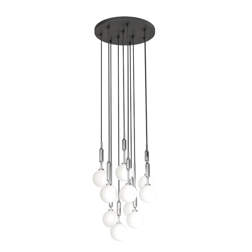 Open Design OR85358 - Lustr na lanku ERO 10xG9/8W/230V lesklý chrom