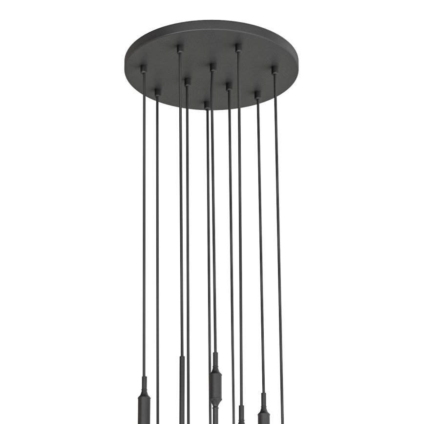 Open Design OR85372 - Lustr na lanku ERO 10xG9/8W/230V černá