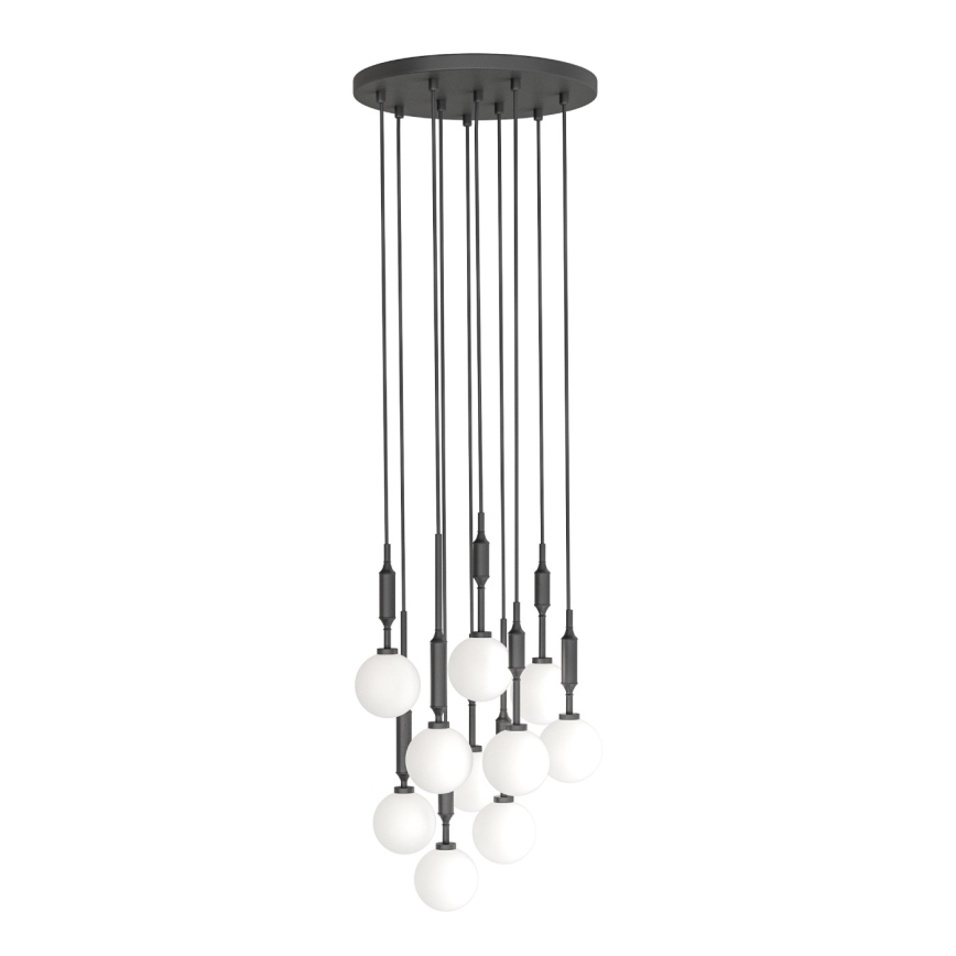 Open Design OR85372 - Lustr na lanku ERO 10xG9/8W/230V černá