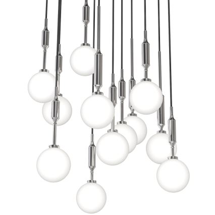 Open Design OR85389 - Lustr na lanku ERO 12xG9/8W/230V lesklý chrom
