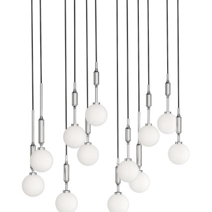 Open Design OR85440 - Lustr na lanku ERO 12xG9/8W/230V lesklý chrom