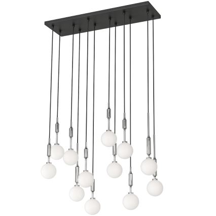Open Design OR85440 - Lustr na lanku ERO 12xG9/8W/230V lesklý chrom