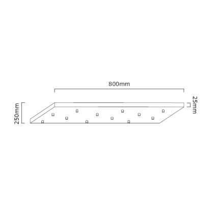 Open Design OR85440 - Lustr na lanku ERO 12xG9/8W/230V lesklý chrom