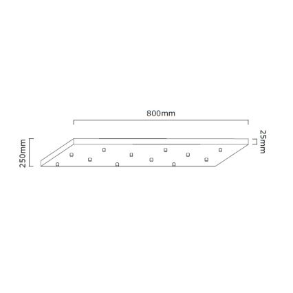 Open Design OR85464 - Lustr na lanku ERO 12xG9/8W/230V černá