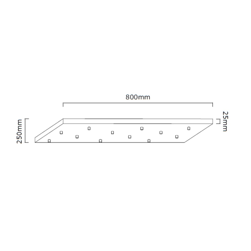 Open Design OR85464 - Lustr na lanku ERO 12xG9/8W/230V černá