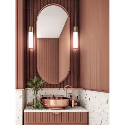 Open Design OR85723 - LED Lustr na lanku OMI LED/10W/230V mosaz