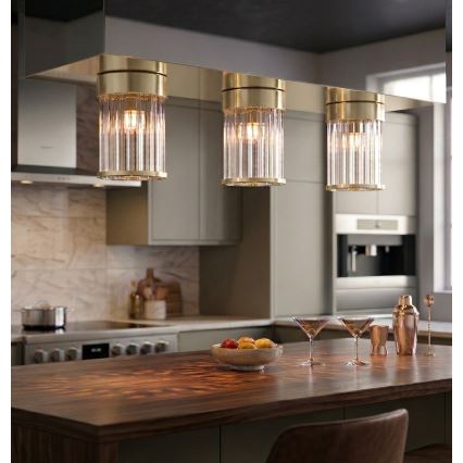 Open Design OR86096 - Bodové svítidlo FIATTO 1xG9/8W/230V mosaz