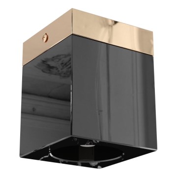 Open Design OR86300 - Bodové svítidlo CUBO 1xG9/8W/230V černá/rose gold