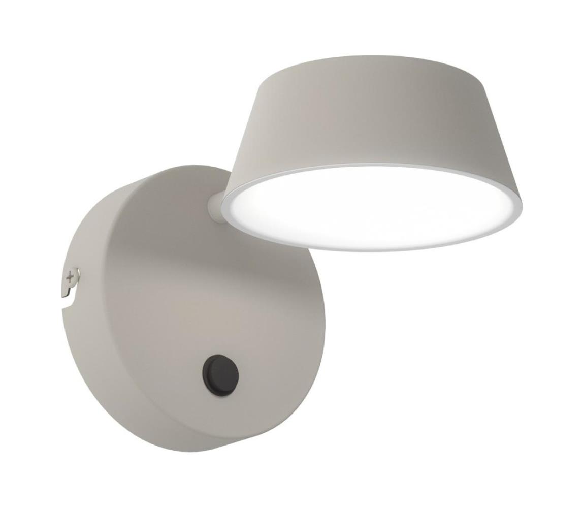 Open Design OR86546 - LED Nástěnná lampa TIMO LED/6W/230V 3000/4500/6500K béžová OR86546