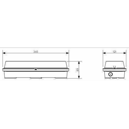 Opple 26277 - LED Technické svítidlo ECOMAX LED/5W/230V IP65